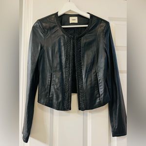 Leather jacket